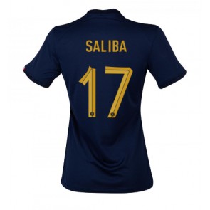 Lacne Ženy Futbalové dres Francúzsko William Saliba #17 MS 2022 Krátky Rukáv - Domáci